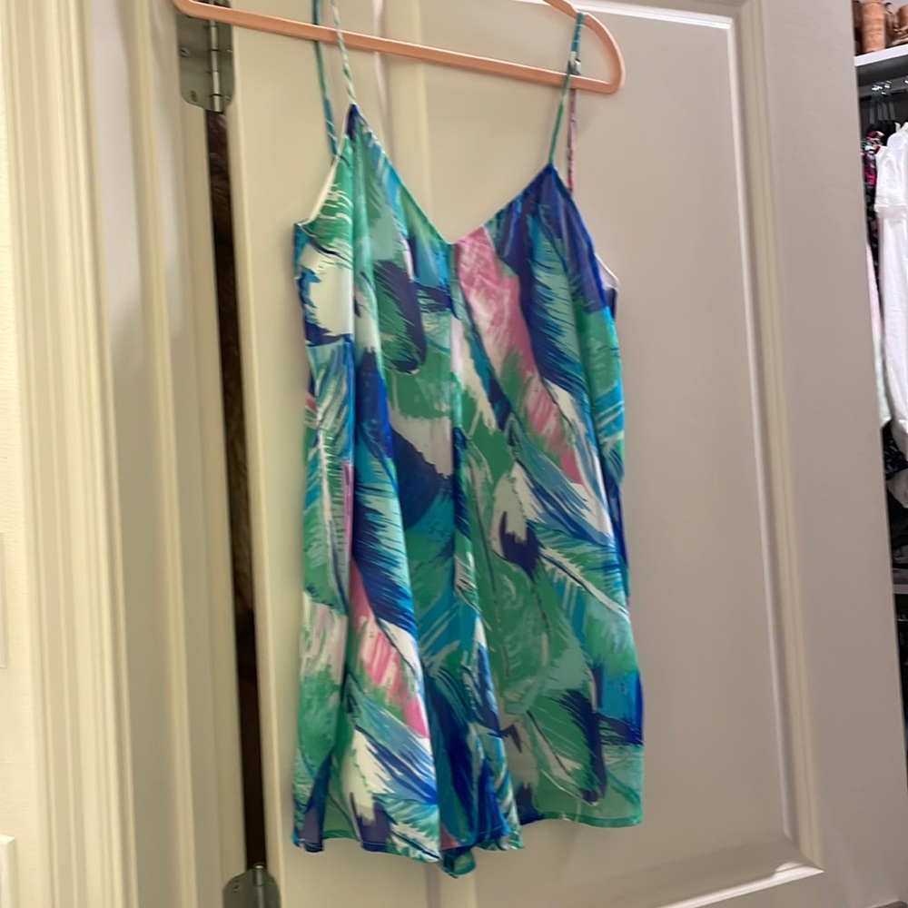 EUC Barbie Key West Print